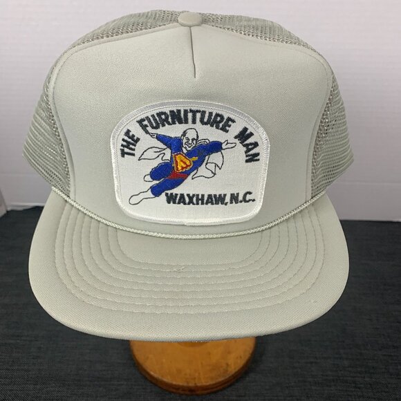 Vintage The Furniture Man Furniture Waxhaw NC Snapback Hat - Picture 1 of 13